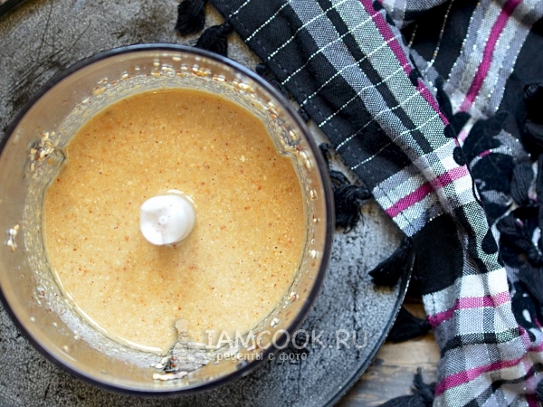 Арахисово-кунжутная паста , рецепт с фото