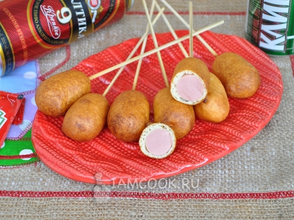 Корн-дог, рецепт с фото