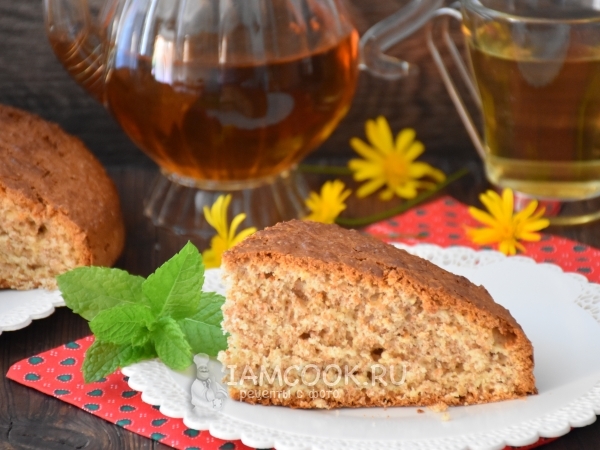 Итальянский кекс из цельнозерновой муки, рецепт с фото