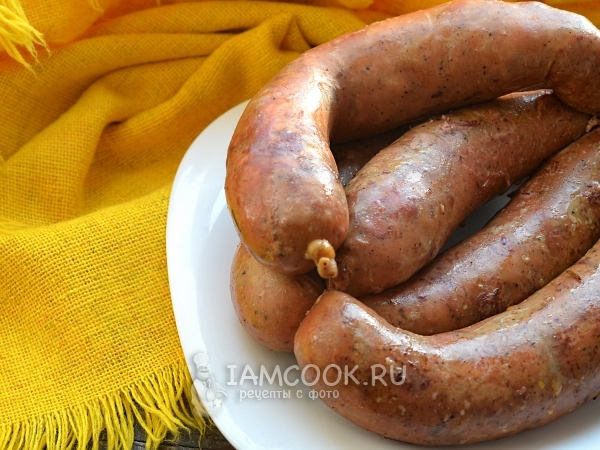 Печеночная колбаса, рецепт с фото