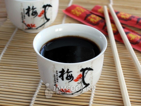 Соус унаги, рецепт с фото