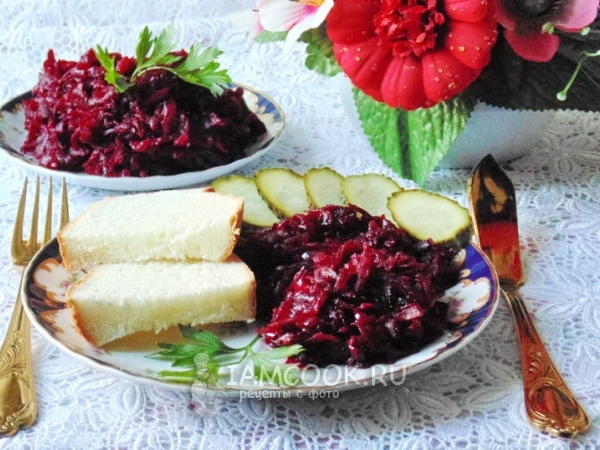 Икра из свёклы, рецепт с фото