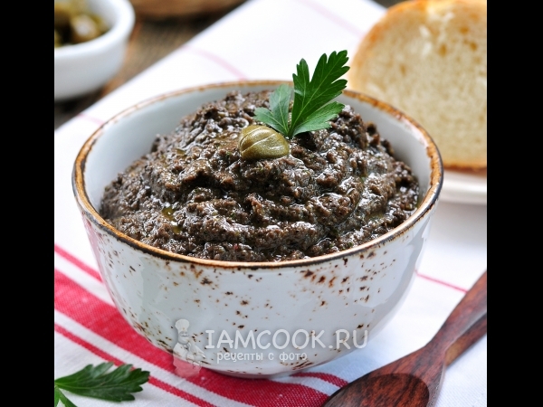 Тапенада, рецепт с фото