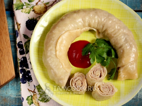 Ханум с мясом, рецепт с фото