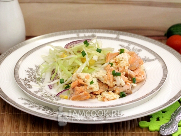 Красная рыба в мультиварке, рецепт с фото