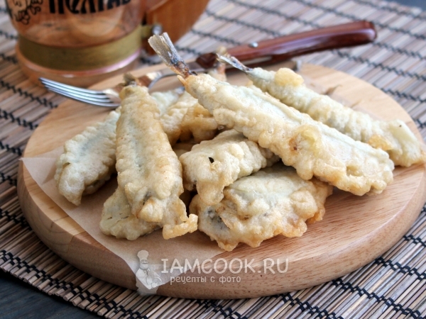 Мойва в кляре, рецепт с фото