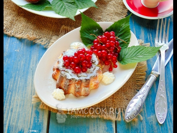 Творожная запеканка без манки, рецепт с фото