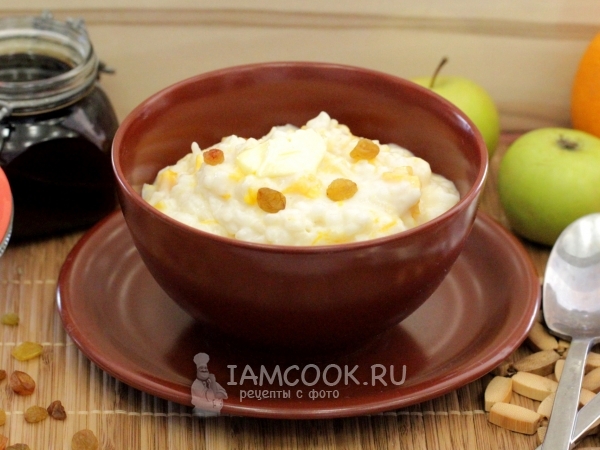 Рисовая каша с тыквой в мультиварке, рецепт с фото