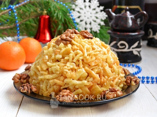 Чак-чак, который тает во рту, рецепт с фото