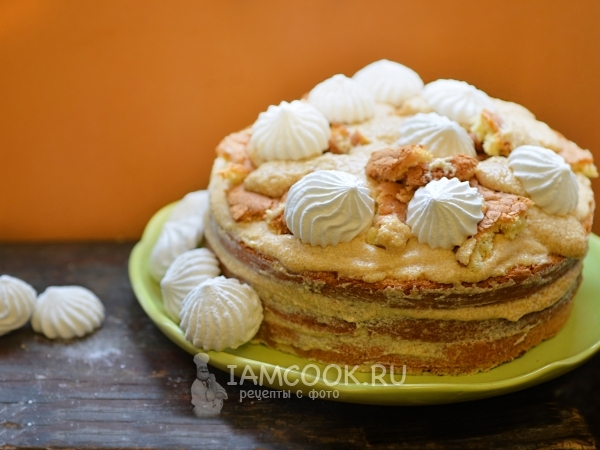 Заварной крем со сгущенкой, рецепт с фото