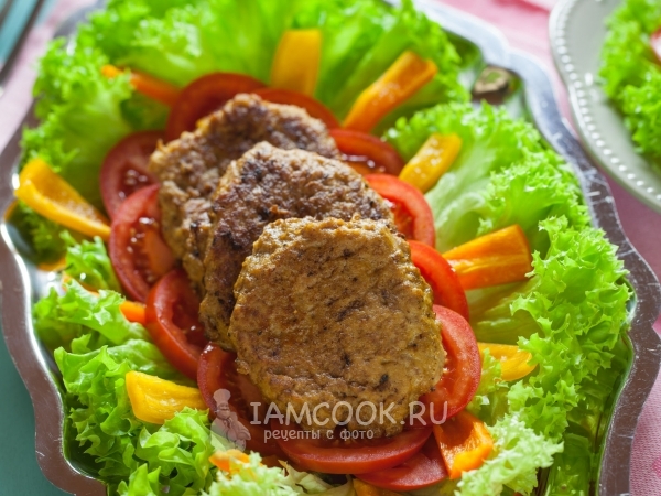 Оладьи из куриного фарша, рецепт с фото