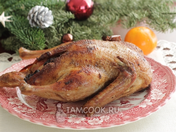 Утка с апельсинами, рецепт с фото