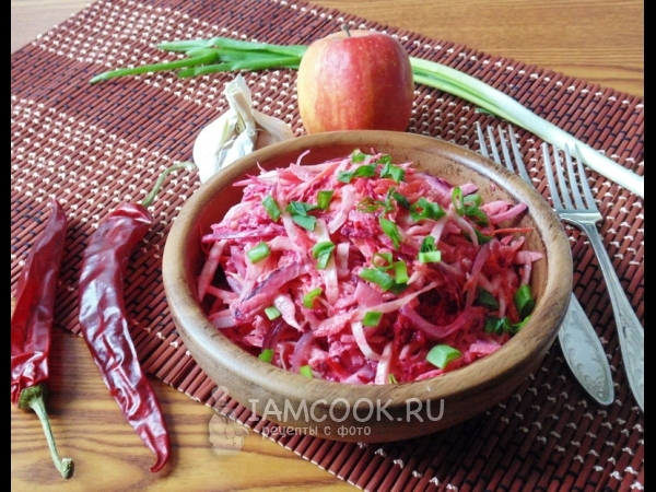 Салат «Витаминный», рецепт с фото