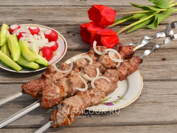 Советский шашлык, рецепт с фото