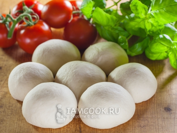 Классическое тесто для пиццы, рецепт с фото