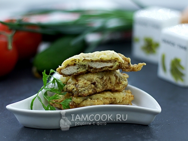 Отбивные из курицы на сковороде, рецепт с фото