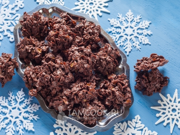 Хрустики шоколадные, рецепт с фото