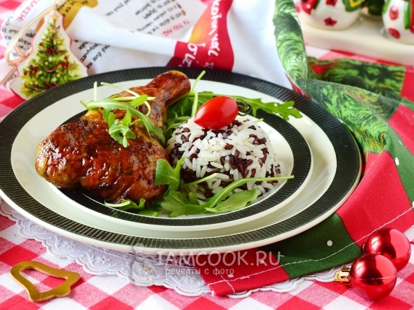 Куриные ножки, фаршированные овощами, рецепт с фото