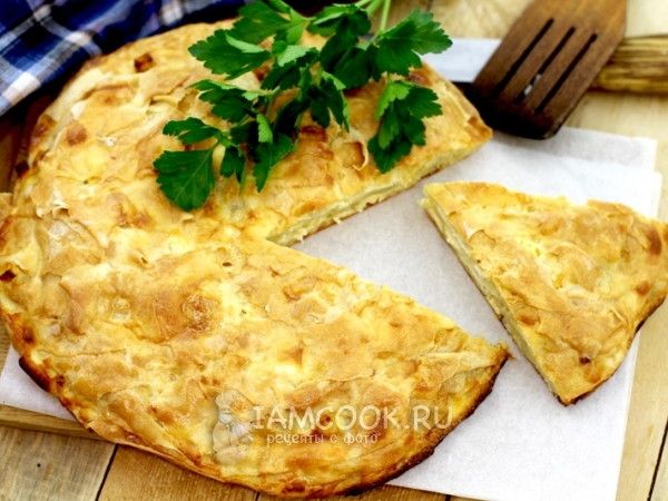 Баница по-болгарски с брынзой, рецепт с фото