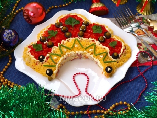 Салат «Русская красавица», рецепт с фото