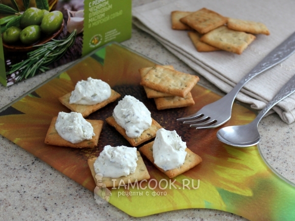 Закуска из творога с огурцами, рецепт с фото