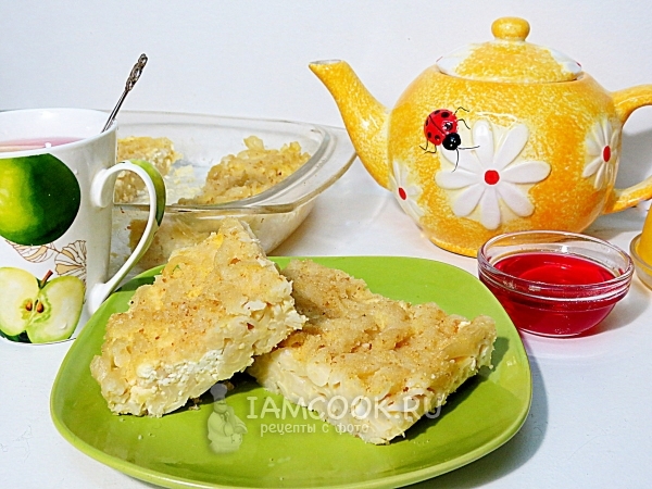 Макароны с творогом в духовке, рецепт с фото