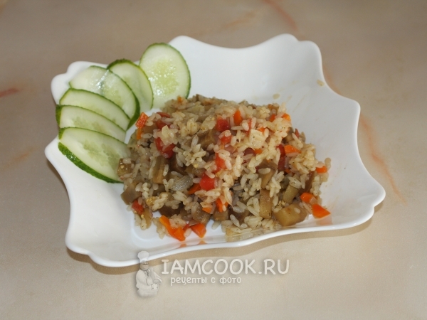 Турецкий плов с баклажанами, рецепт с фото