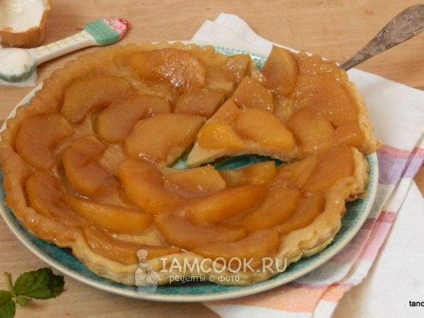 Тарт татен, рецепт с фото