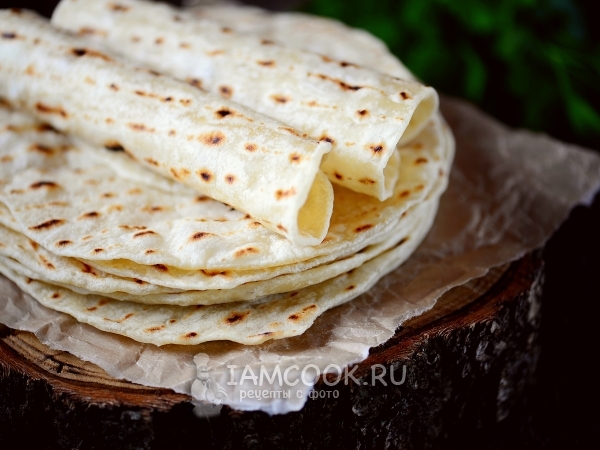 Лепёшки без яиц на сковороде, рецепт с фото