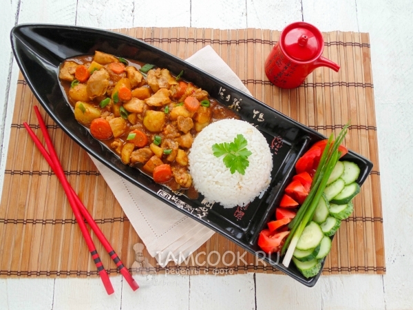 Японское карри, рецепт с фото