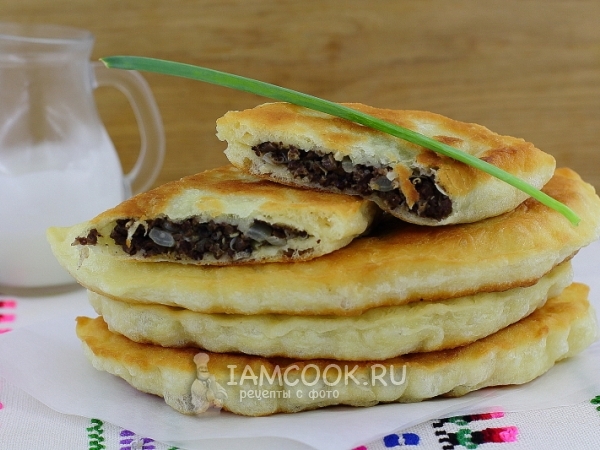 Пирожки с лёгким, рецепт с фото