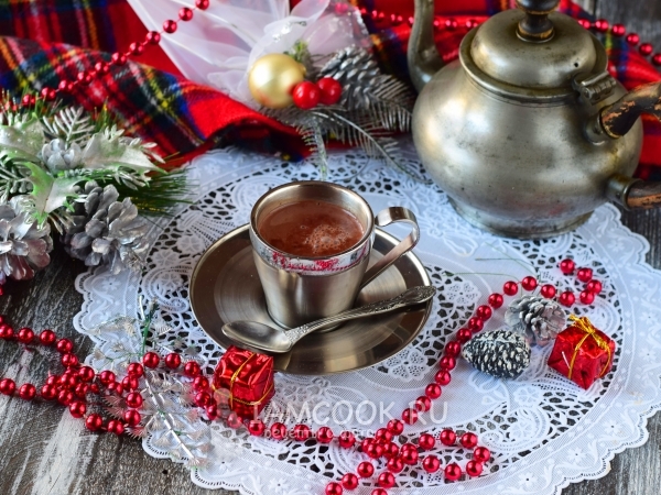 Горячий шоколад из какао-порошка, рецепт с фото