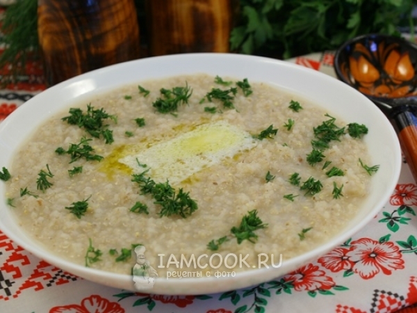 Ячневая каша в мультиварке, рецепт с фото