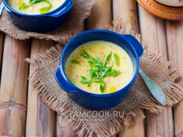 Китайский заварной яичный крем (на пару), рецепт с фото