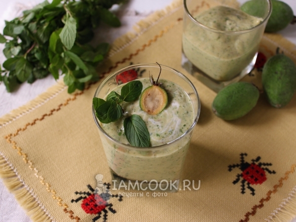 Смузи из фейхоа, рецепт с фото