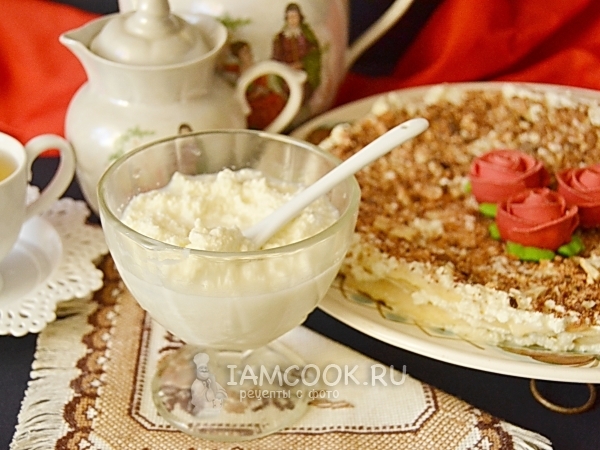 Заварной крем для «Наполеона», рецепт с фото