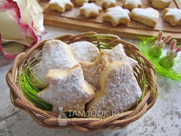Печенье из сметаны, рецепт с фото