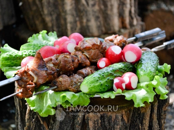 Шашлык из баранины (классический рецепт), рецепт с фото