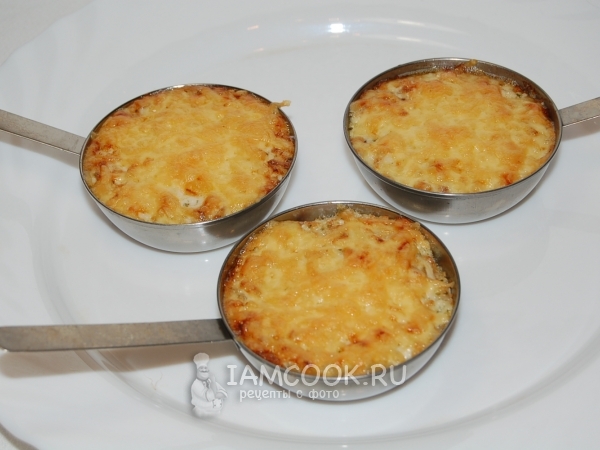 Жульен с курицей, рецепт с фото