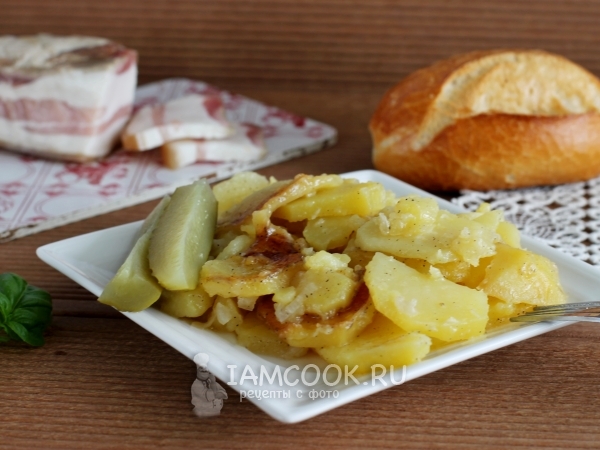 Картофель жареный с майонезом в мультиварке, рецепт с фото