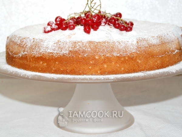 Пирог с красной смородиной, рецепт с фото