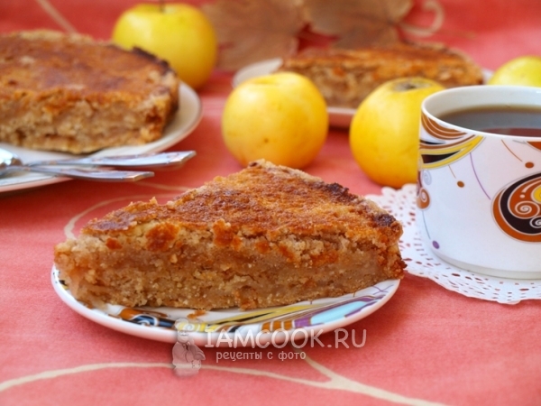 Варшавский яблочный пирог, рецепт с фото