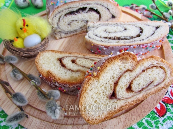 Дрожжевые рулеты с маком и корицей, рецепт с фото