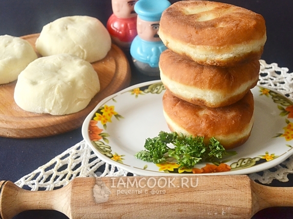 Постные беляши с картошкой, рецепт с фото