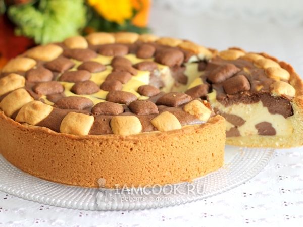 Пирог «Бурёнка», рецепт с фото