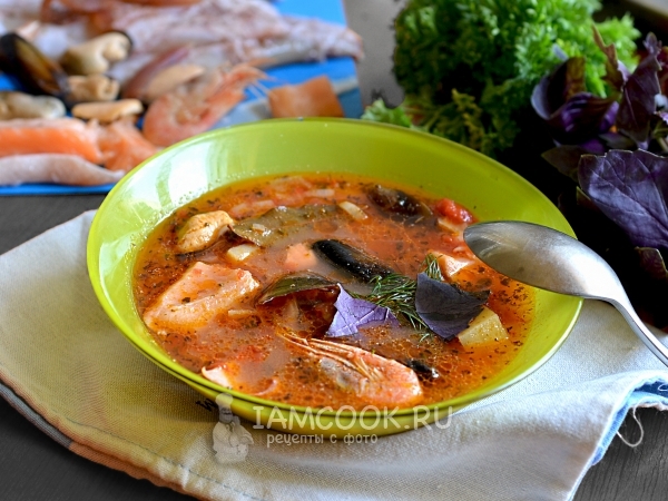Суп «Буйабес», рецепт с фото