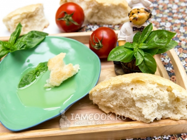 Римская фокачча, рецепт с фото