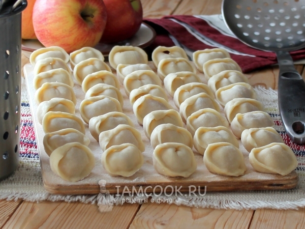 Пельмени с индейкой, рецепт с фото