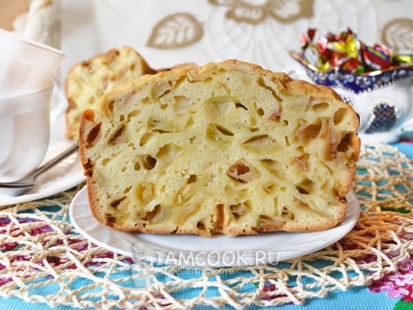 Шарлотка в хлебопечке, рецепт с фото