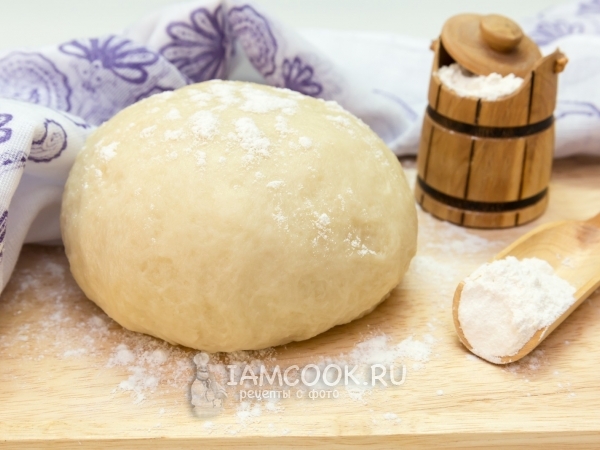 Постное тесто, рецепт с фото